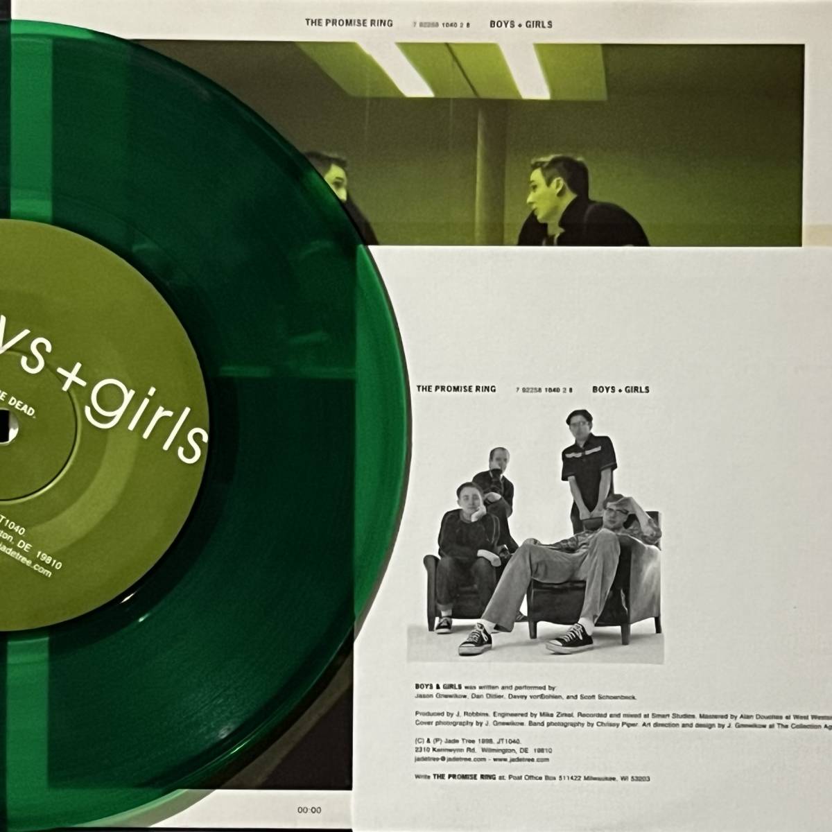 The Promise Ring / Boys + Girls (7 inch) ■Used■ Emo エモいレコード_画像5