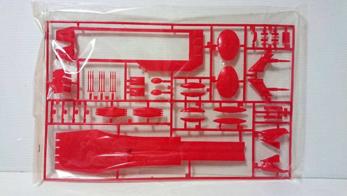  not yet constructed Bandai BANDAI Uchu Senkan Yamato Gamila s Squadron flag .tesla- war . empty . plastic model 20 year and more before buy goods one owner goods 