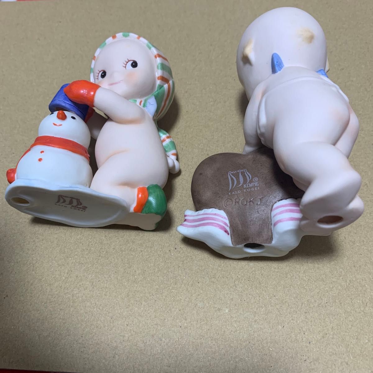 加藤工芸 ローズオニールキューピー 陶器 置物 5点セット|Yahoo 加藤工芸 ローズオニールキューピー 陶器 置物 5点セット|Yahoo