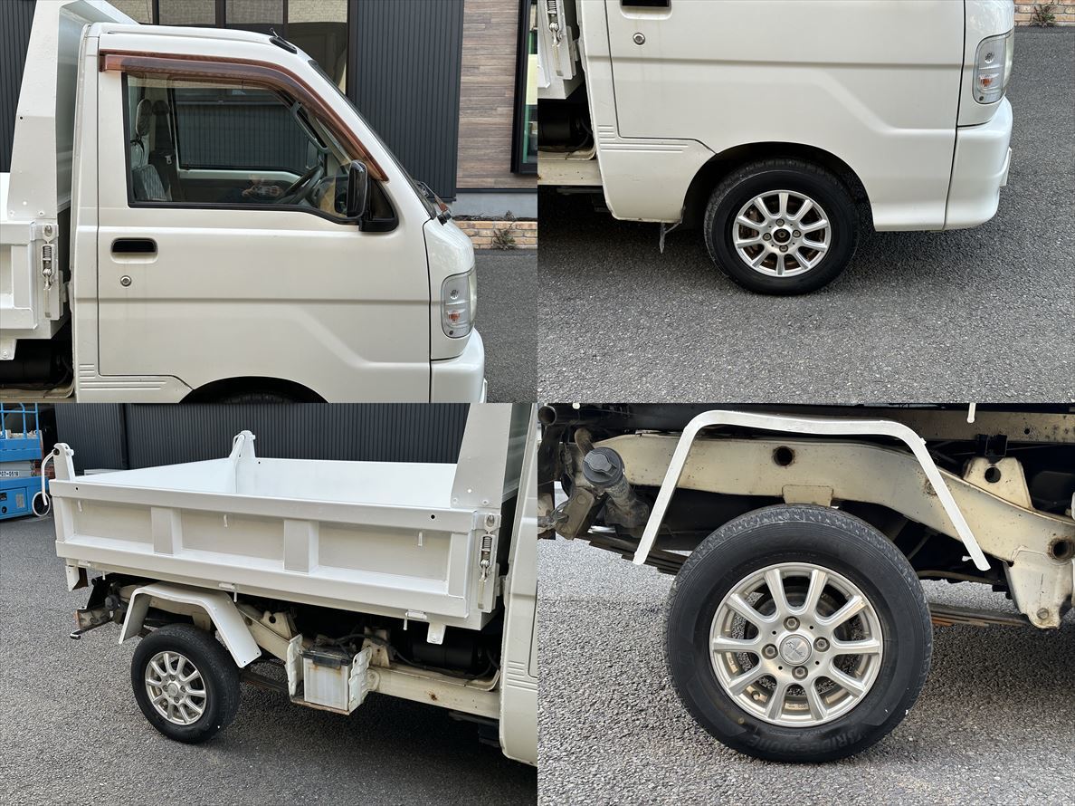 動画有！売り切り！車検付！H16年 ダイハツ ハイゼット トラック HIJET ダンプ 4WD 四駆 土砂禁 5速MT エンジン好調！佐賀福岡_画像5