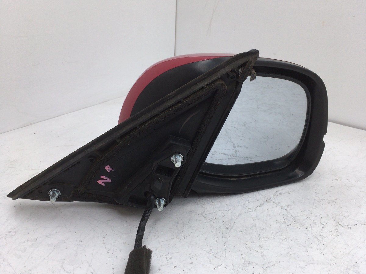  operation OK! N-ONE JG1 right door mirror right side mirror winker attaching red car body color pearl NH624P