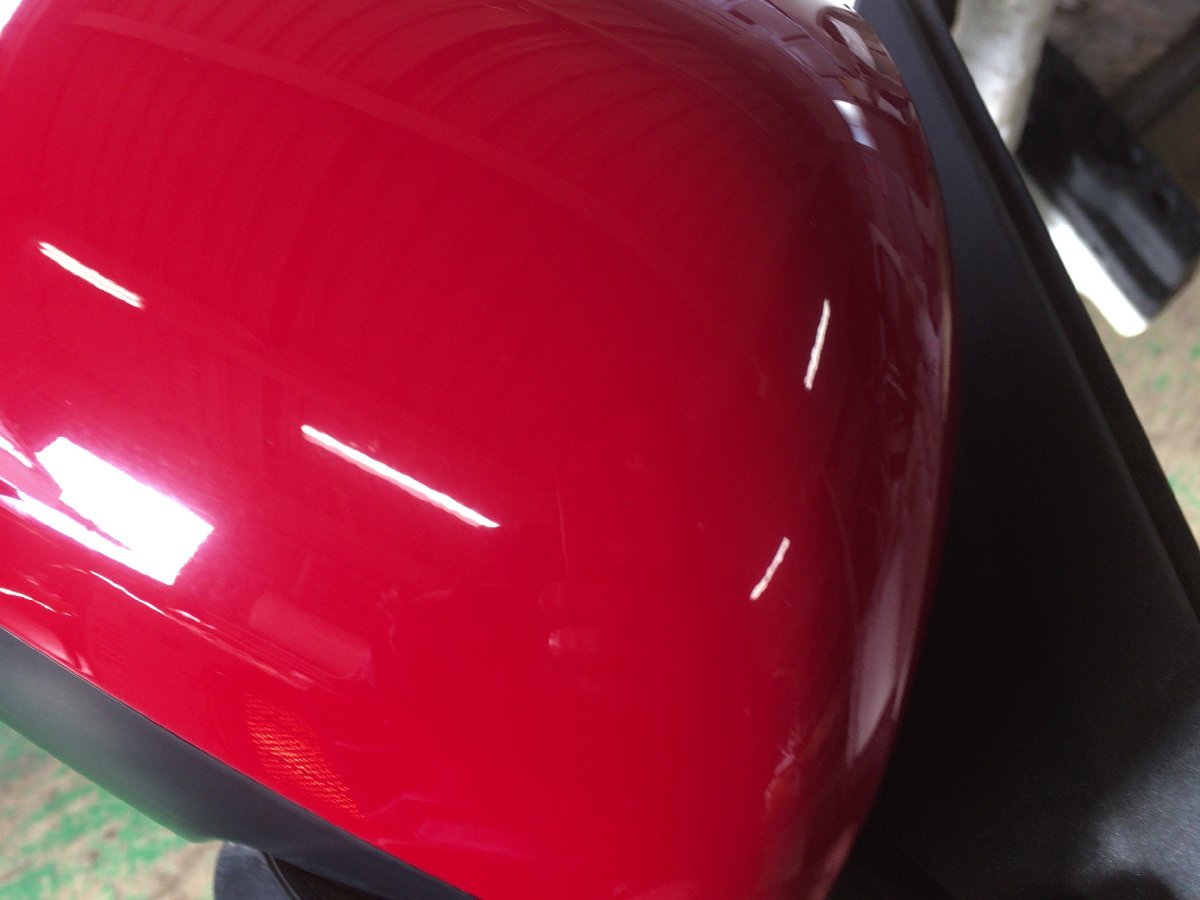  operation OK! N-ONE JG1 right door mirror right side mirror winker attaching red car body color pearl NH624P