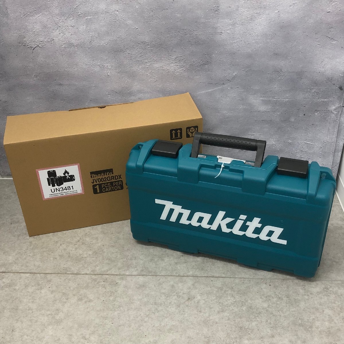 ◎M134【未使用】makita マキタ 充電式ジグソー 40Vmax JV002GRDX (ma)_画像1