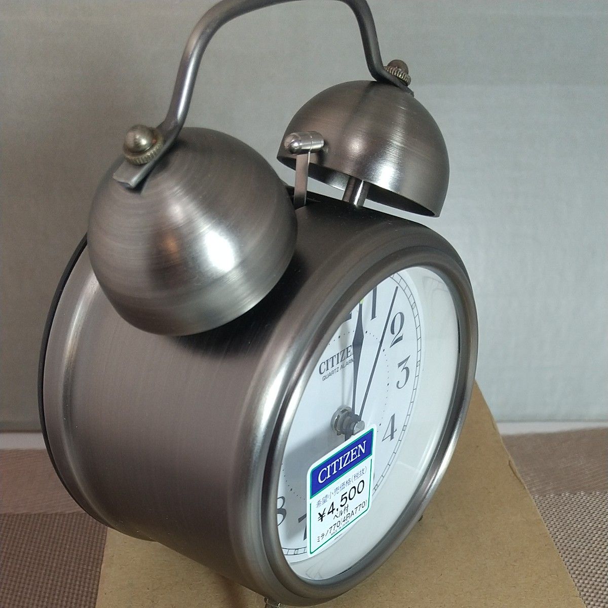 未使用箱入 シチズン 目覚まし時計 昭和レトロ アンティーク時計 未使用箱入 シチズン 目覚まし時計 昭和レトロ アンティーク時計