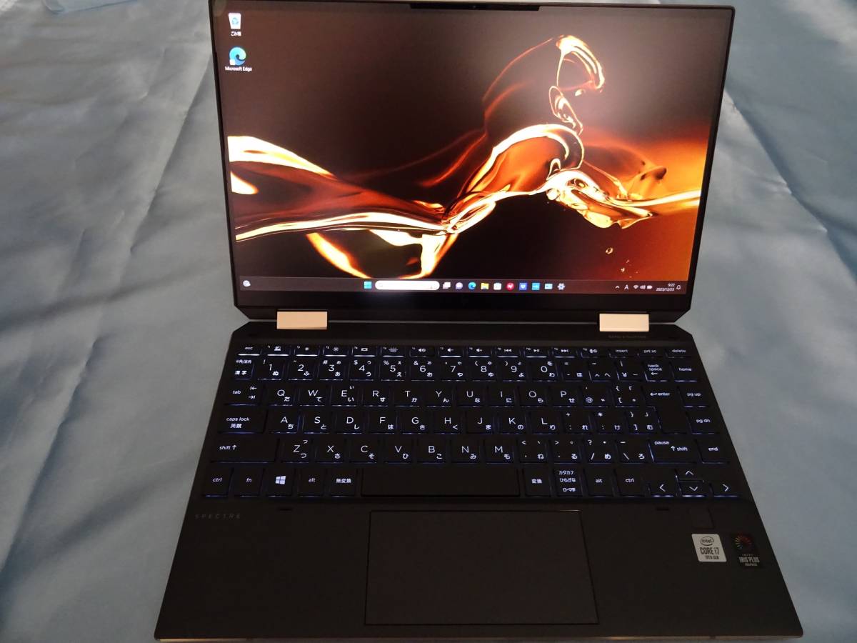 【 上級モデル 】 HP Spectre x360 13-aw0242TU LTE内蔵 【 WIN11PRO / i7-1065G7 /16GB / SSD 1TB / LTE /13.3型タッチ / ペン付 】_画像6