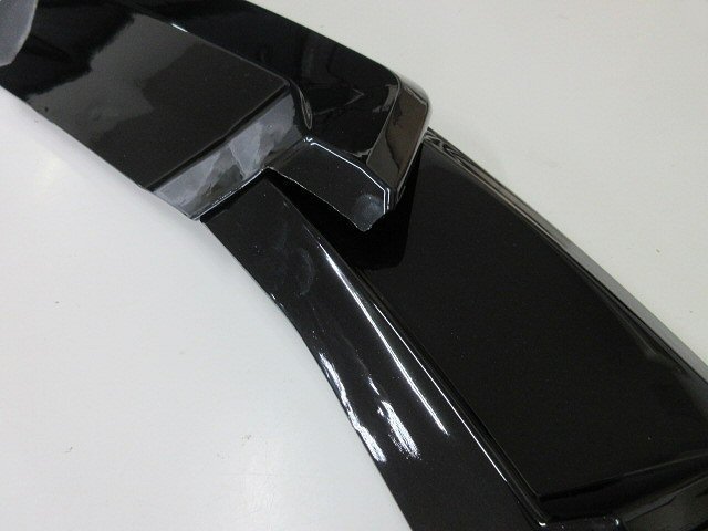  glossy black ABS 3 division all-purpose light weight Canard black front spoiler aero one-off lip B type bumper guard Skyline D