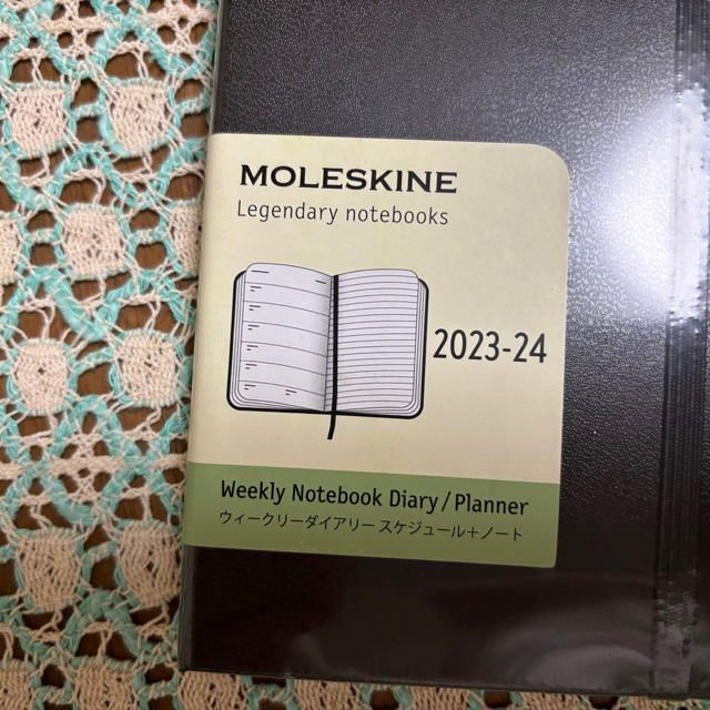 ◆新品未開封　モレスキン　MOLESKINE　 Legendary notebooks　ハードカバー　手帳　2023-24 ウィークリーダイアリースケジュール＋ノート_画像2