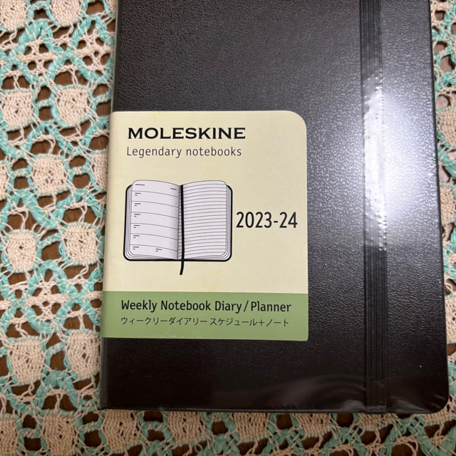 ◆新品未開封　モレスキン　MOLESKINE　 Legendary notebooks　ハードカバー　手帳　2023-24 ウィークリーダイアリースケジュール＋ノート_画像3