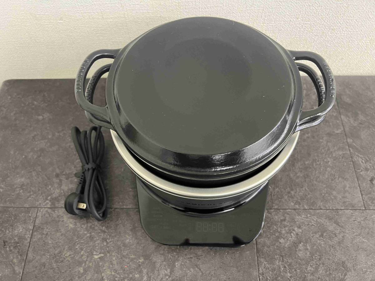 CT4741　VERMICULAR バーミキュラ ライスポット PH19A 炊飯器 IH調理器　美品_画像2