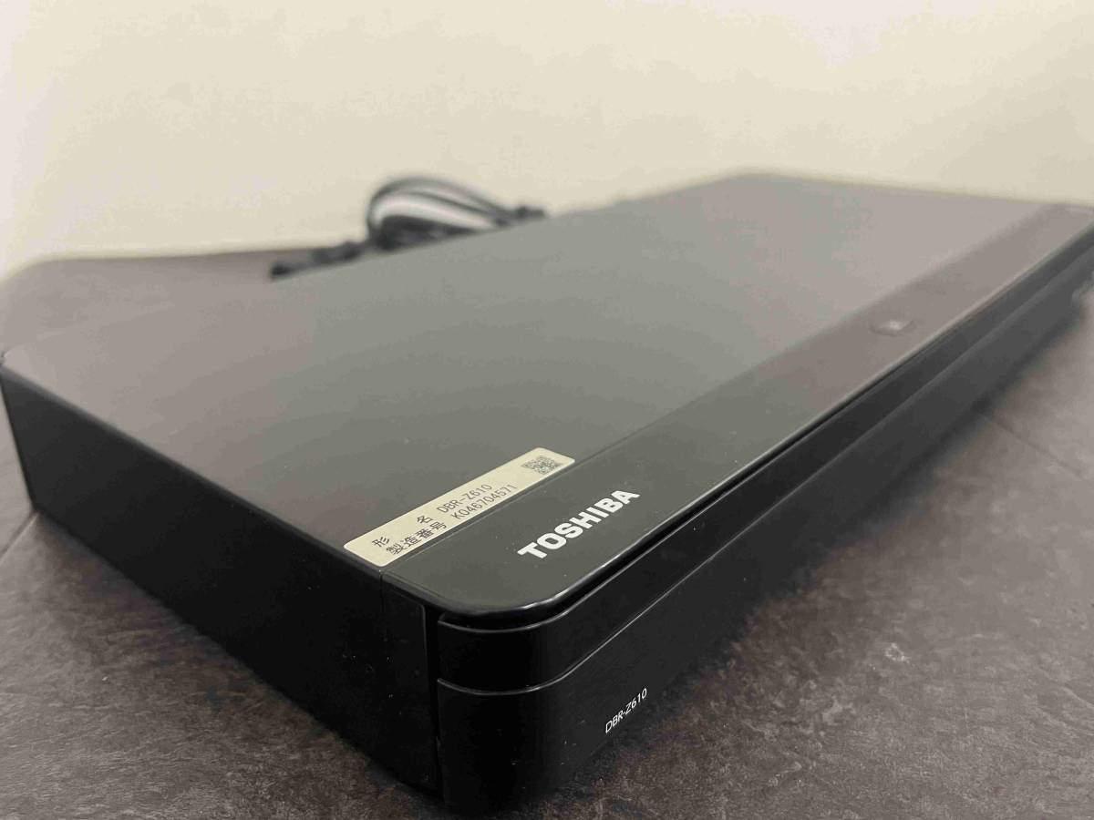 CT4752　東芝　TOSHIBA　HDD& BD DVD ブルーレイディスクレコーダ－DBR-Z610　_画像4