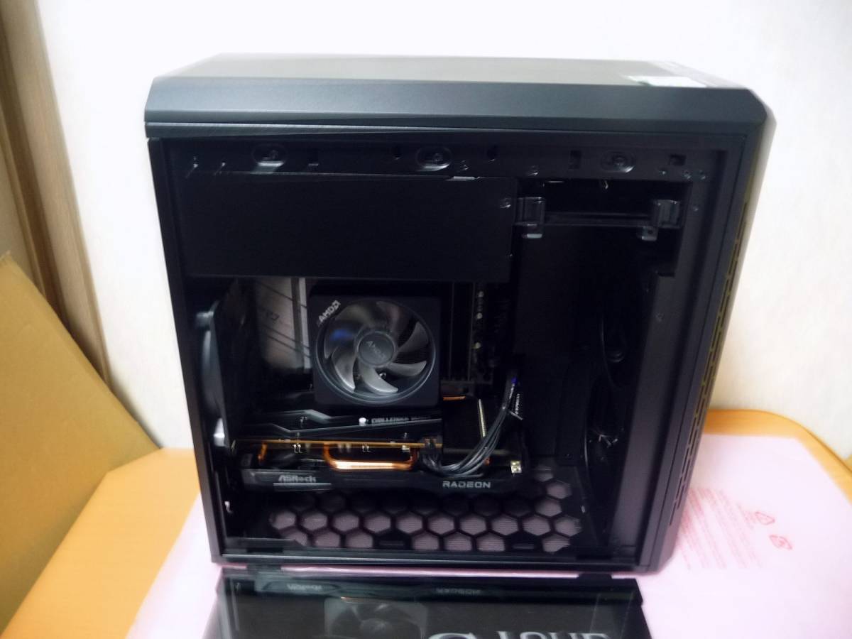 * exhibition goods mouse PC desk top G-Tune EGPR737RX66S5W11[Win11/Ryzen7 3700X/16GB/512GB/RX6600 XT/ air cooling CPU cooler,air conditioner / domestic production ] with guarantee 