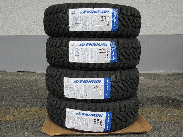 165/65R15インチ 4本 2022年製 未使用 訳有り品 ウィンラン マックスクローRT タフト ソリオ デリカD:2 デリカミニ ハスラー など_画像1