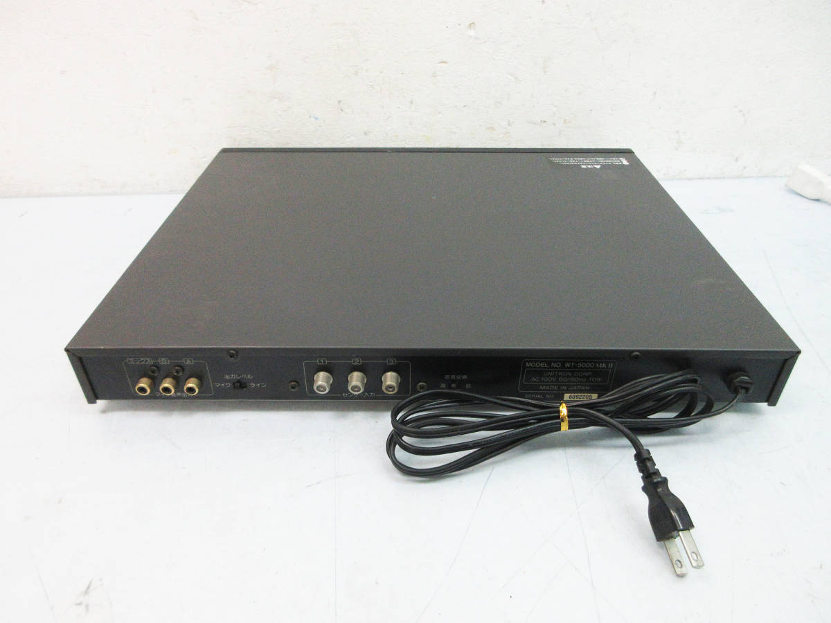 BMB 売り出す WT-5000MKⅡ ワイヤレスマイクレシーバー BMB 売り出す WT-5000MKⅡ ワイヤレスマイクレシーバー