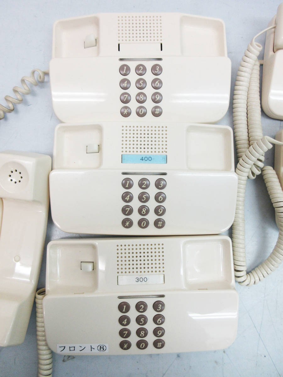 SH4855【ビジネスホン】NEC 日本電気 電話機 5台セット★シェルティー TypeS T-3700★客室 オフィス ビジネスフォン★業務用 電話機★中古の画像4
