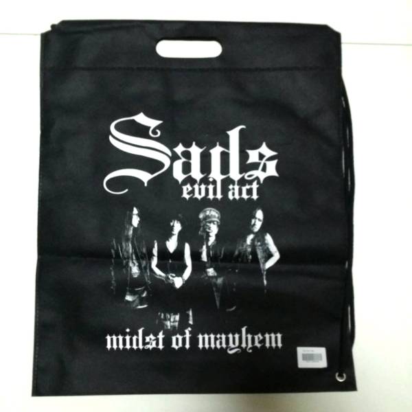  black Kuroyume Kiyoshi spring SADS shoulder bag evil act midst of mayhem KUROYUME KIYOHARU SADSsaz