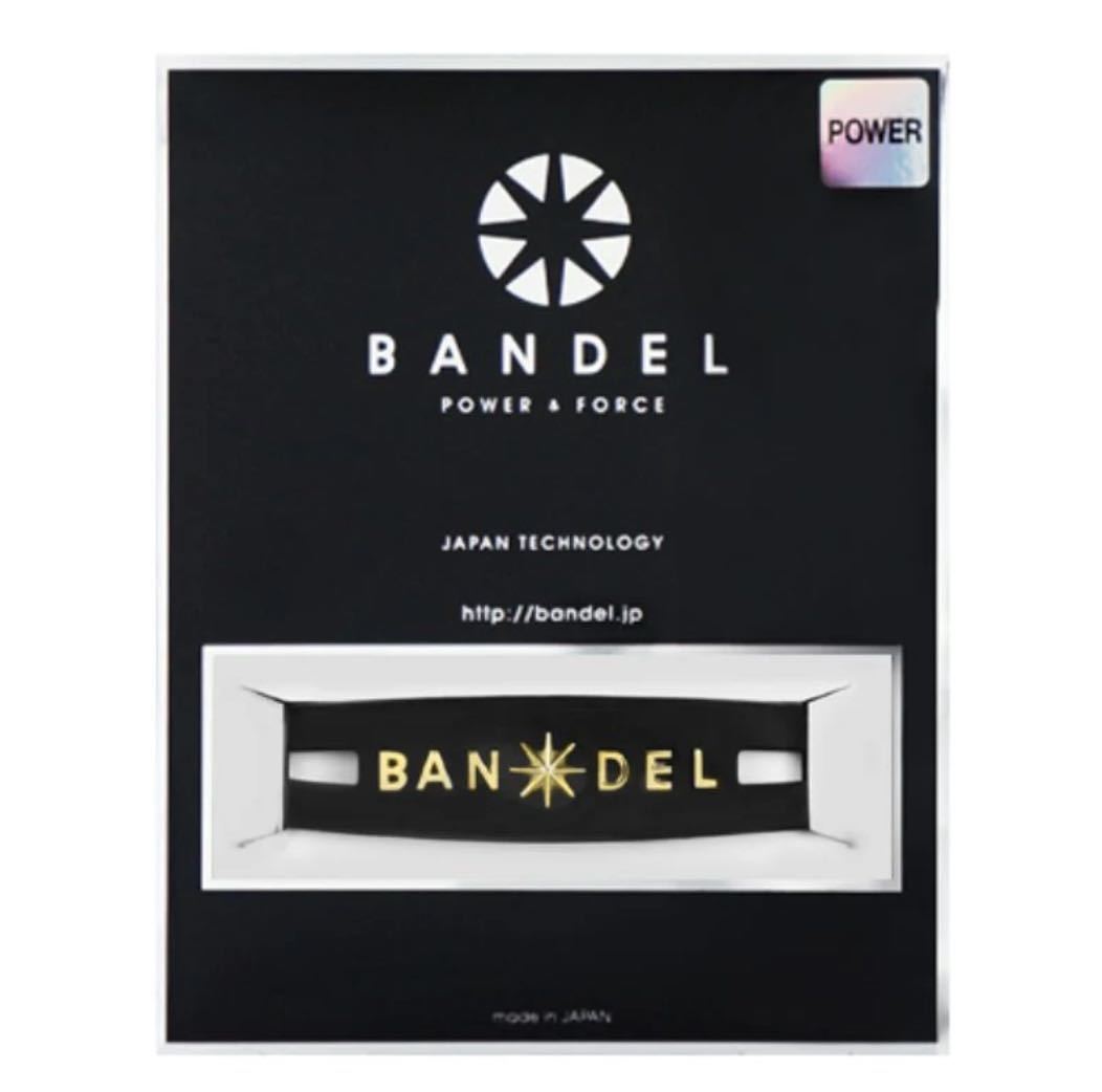 BANDEL バンデル metal bracelet メタル ブレスレット ブラック ゴールド S 16.0cmの画像3