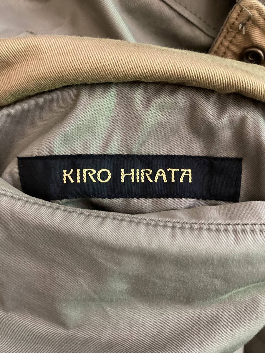 【試着のみ美品】キャピタル　M-65　フィールドジャケット　KAPITAL　KIRO HIRATA　カーキ　サイズ3（L）_画像6