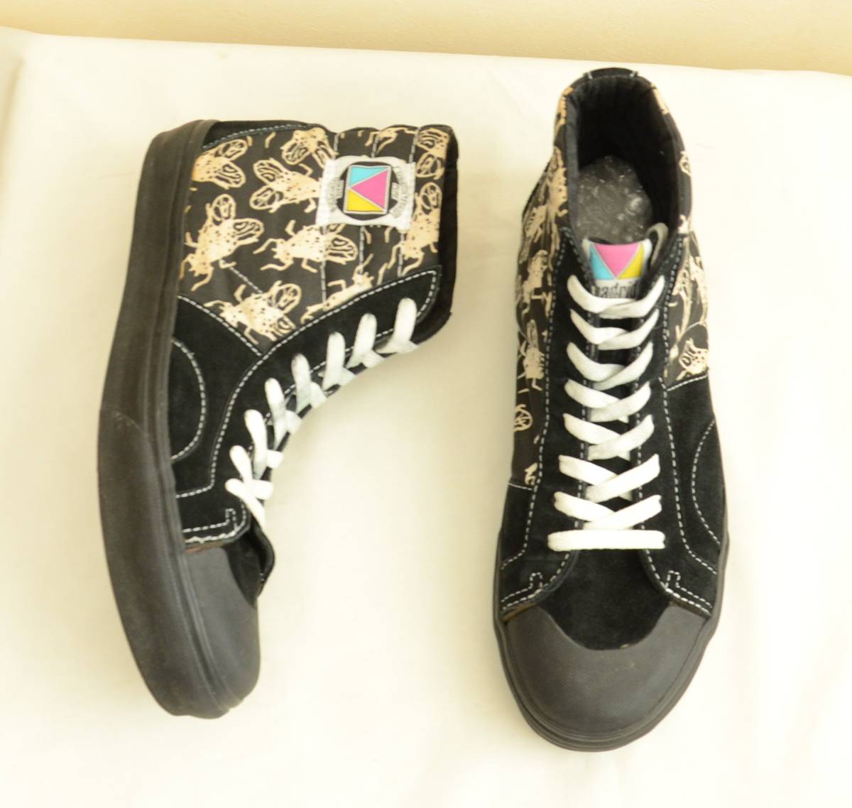 限定品 madrid × vans マドリッド × バンズ sk8-HI 大バエ柄 size 10.5_画像2