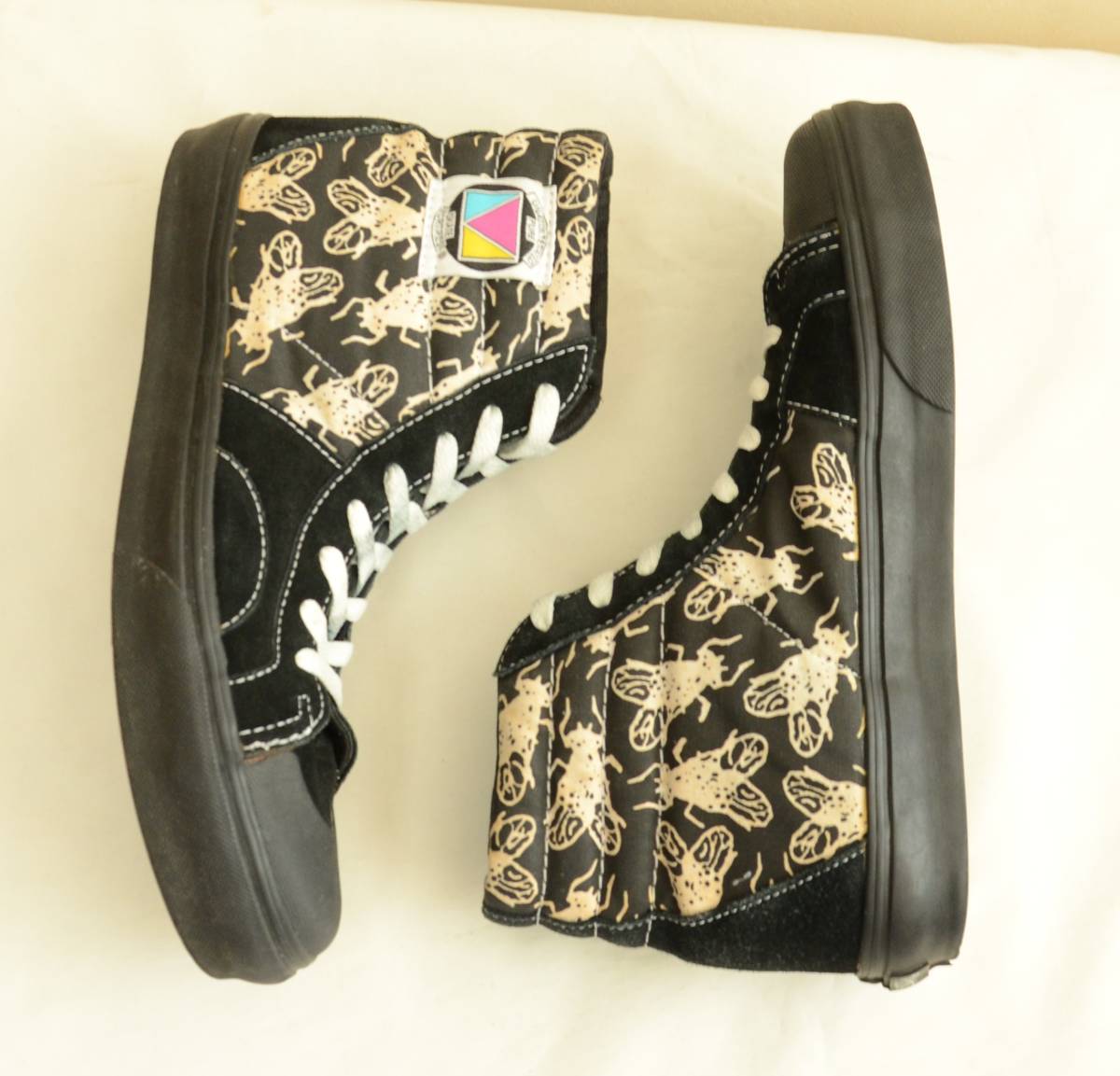 限定品 madrid × vans マドリッド × バンズ sk8-HI 大バエ柄 size 10.5_画像3