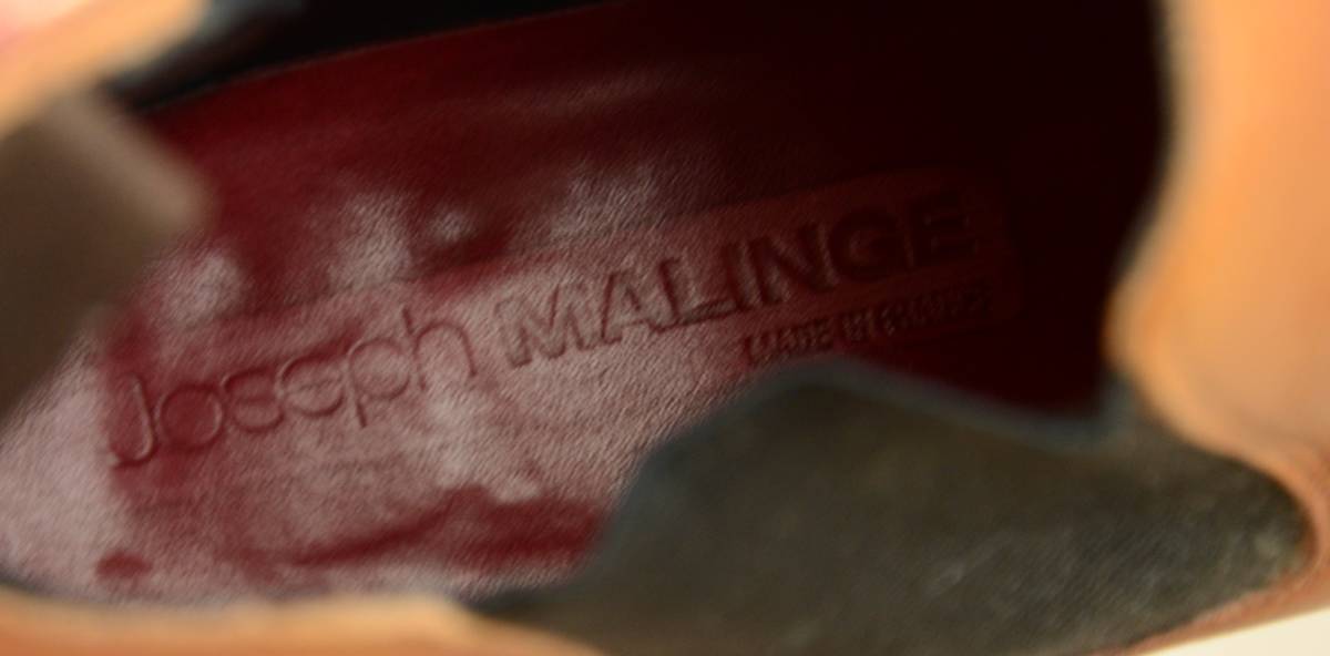 フランス製 Joseph MALINGE サイドゴアブーツ size 5 24cmぐらいの画像7