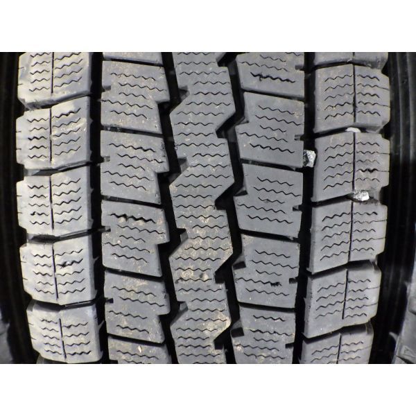 ダンロップ WINTER MAXX LT03 195/75R15 109/107L LT 4本SET◎2019年製7分山スタッドレス◎中古 4本に汚れ有り◎旭川手渡し可_画像3