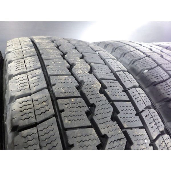 ダンロップ WINTER MAXX LT03 195/75R15 109/107L LT 4本SET◎2019年製7分山スタッドレス◎中古 4本に汚れ有り◎旭川手渡し可_画像6