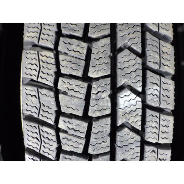 ☆::送料無料::☆ダンロップ WINTER MAXX WM02 145/80R12 4本SET◎2019年製8.5~9分山スタッドレス◎中古 特筆すべき損傷なし◎エッセ等に_画像3