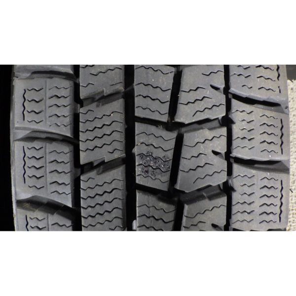 ☆::送料無料::☆ダンロップ WINTER MAXX WM01 165/65R14 4本SET◎2017年製8.5分山スタッドレス◎中古 特筆すべき損傷なし◎パッソ等に_画像5