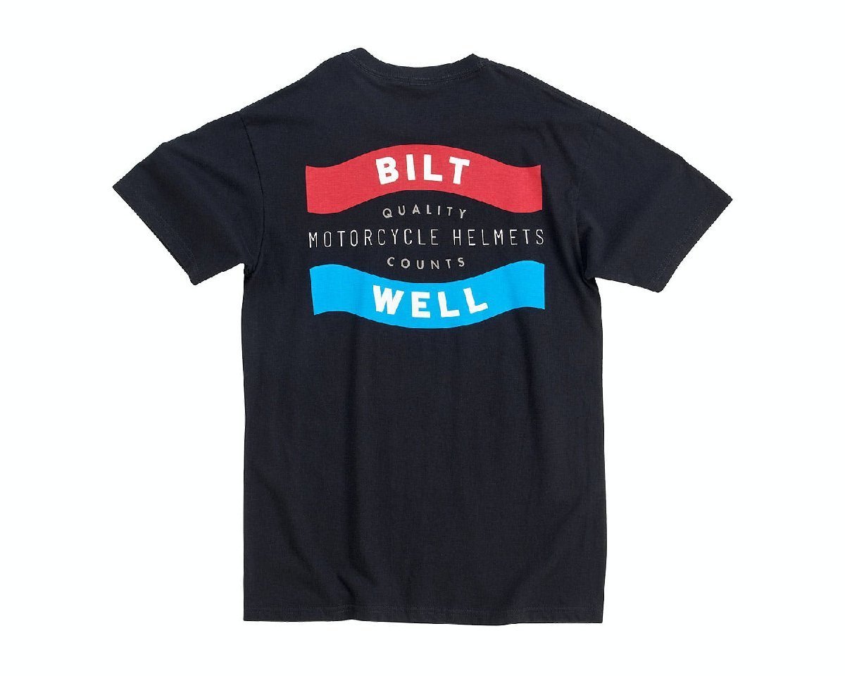 Biltwell BADGE Tシャツ ブラック XL_画像1