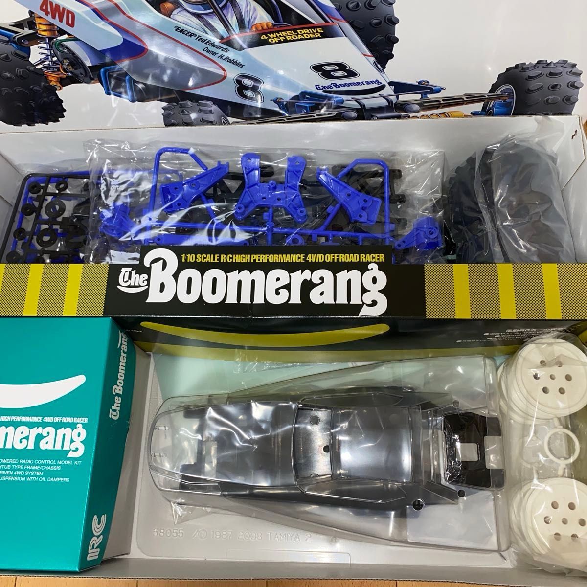 【再販品】新品未開封 タミヤ 1/10RC ブーメラン (2008)復刻版 電動RCラジコン