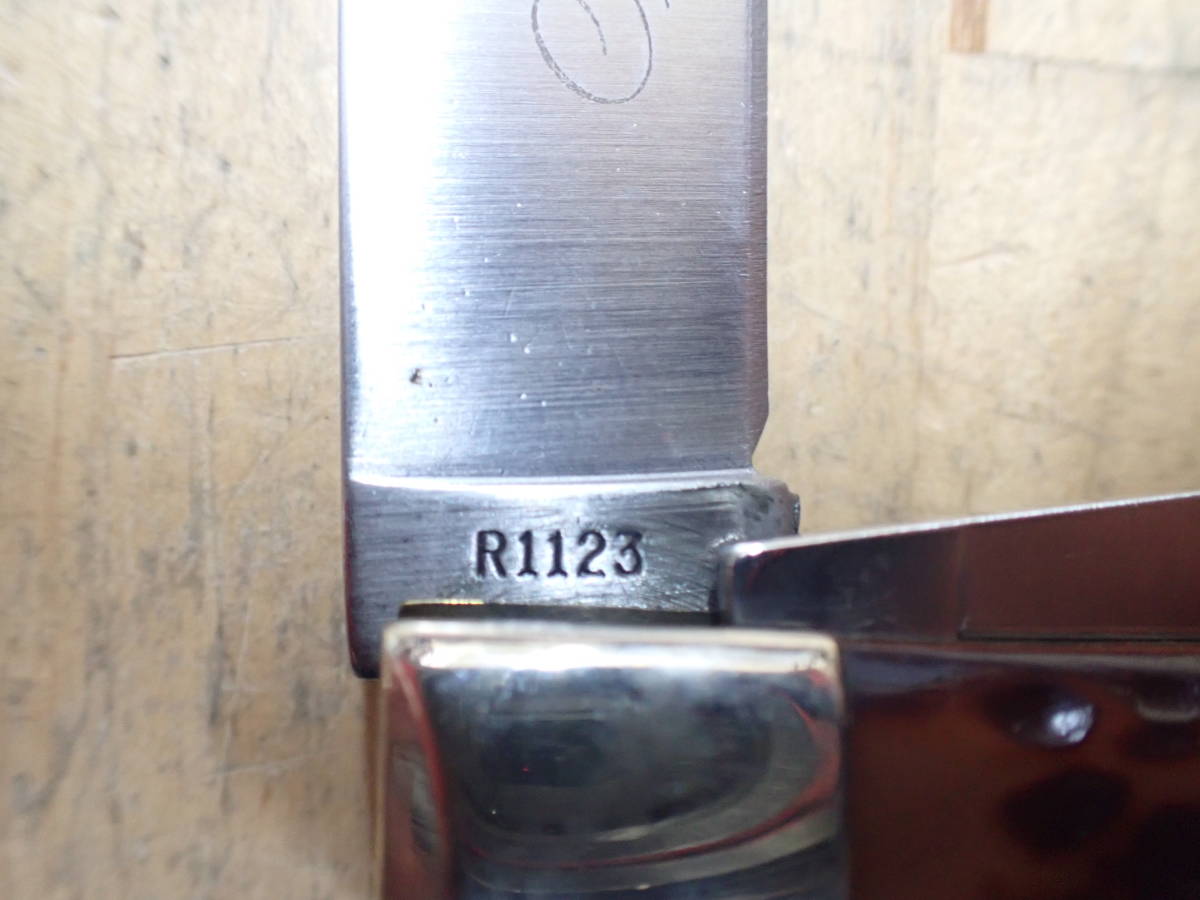 『G26X』レミントン Remington フォールディングナイフ 2ブレード 2丁 R1123　「MODELS FOUR＆SIX 1982」_画像10