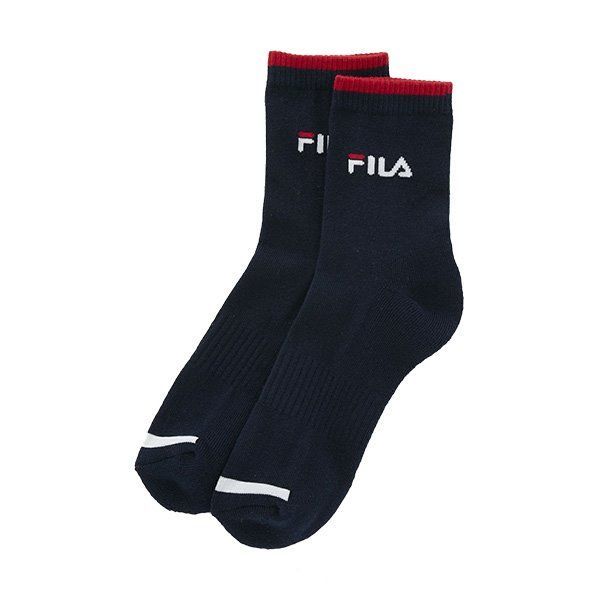 ●送料390円可能商品 フィラ ゴルフ FILA GOLF 新品 メンズ 消臭 シンプル 靴下 ソックス 紺 25-27CM [782996NV1N-2527] 一 WEA★QWER_画像1