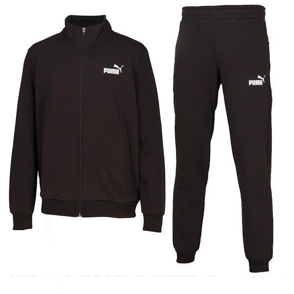 ★プーマ PUMA 新品 メンズ 裏起毛 スウェット ジャケット パンツ 上下セット スーツ ウェア 黒 LLサイズ [SET678452-01-XL] 五 参★QWER_画像2