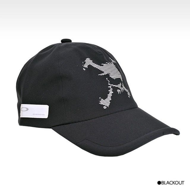 ★オークリー ゴルフ OAKLEY GOLF 新品 スカル 撥水 吸汗速乾 ドライ 抗菌防臭 キャップ 帽子 CAP ぼうし 黒[FOS90078802E1N] 七★QWER★_画像1