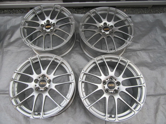 BBS RE-L2(RE5010) 17インチ 4本セット■1770+48 5H PCD100■プリウス■シルバー_画像1