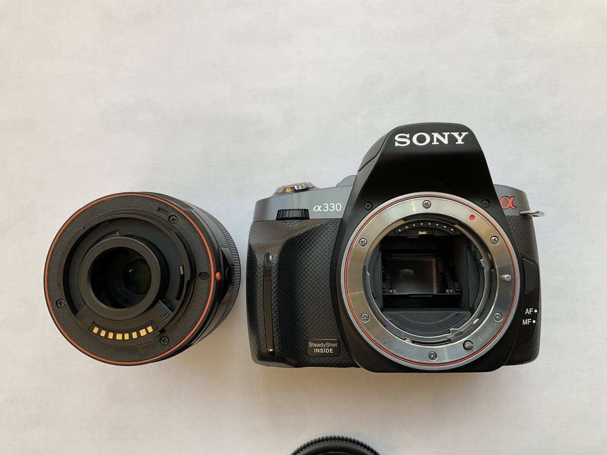 SONY α330 ズームレンズキット　DSLR-A330　SAL1855 美品　中古_画像4