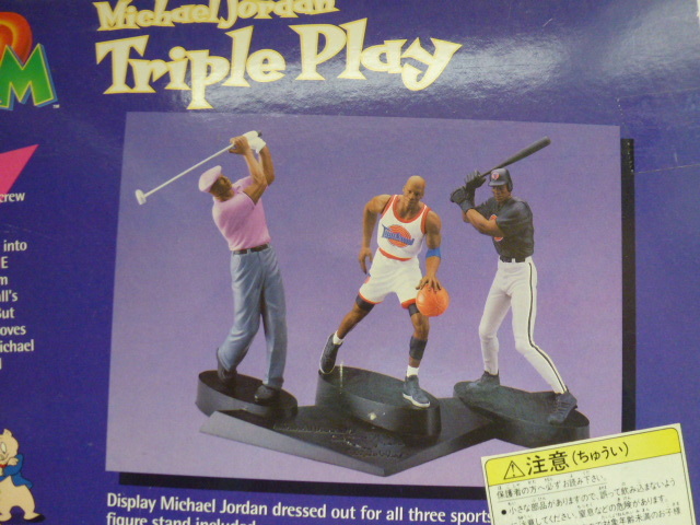  super-discount valuable Michael * Jordan Triple Play figure SPACE JAM memory goods 