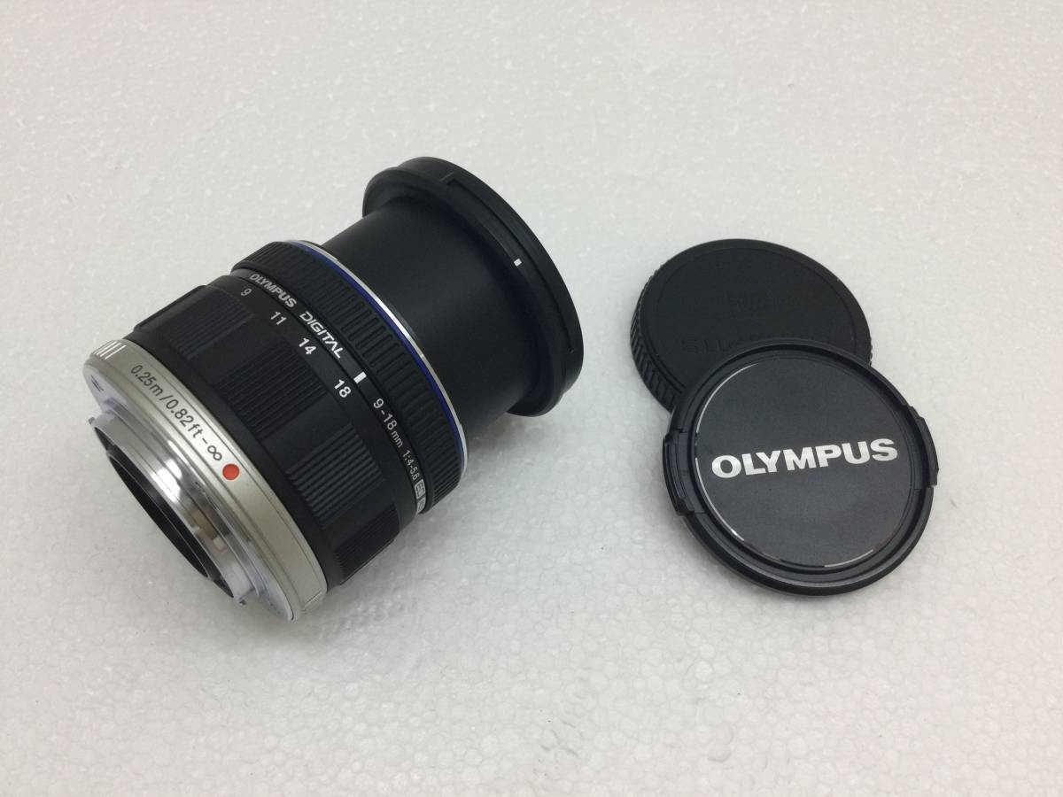 【ジャンク品】OLYMPUS オリンパス M.ZUIKO DIGITAL 9-18mm 1:4-5.6　オリンパスレンズ_画像8