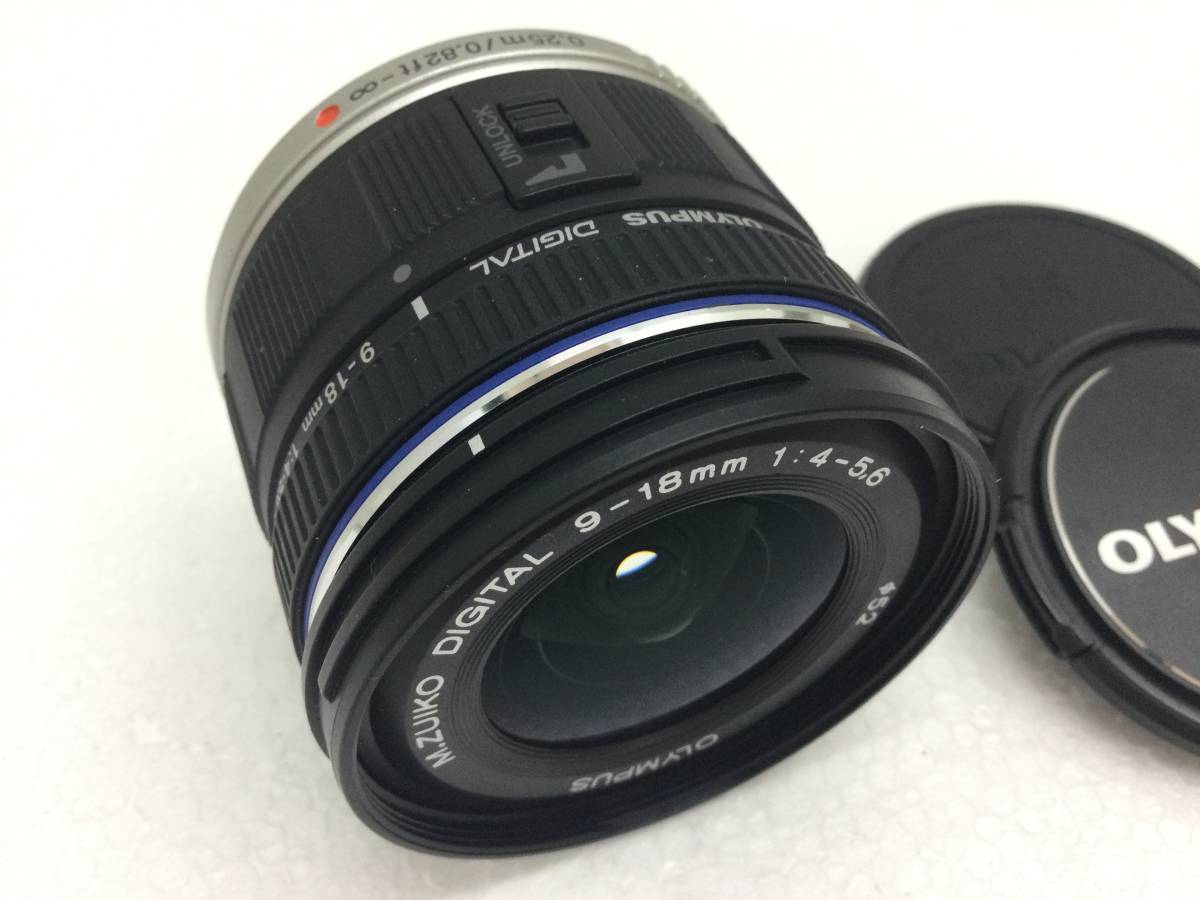 【ジャンク品】OLYMPUS オリンパス M.ZUIKO DIGITAL 9-18mm 1:4-5.6　オリンパスレンズ_画像7