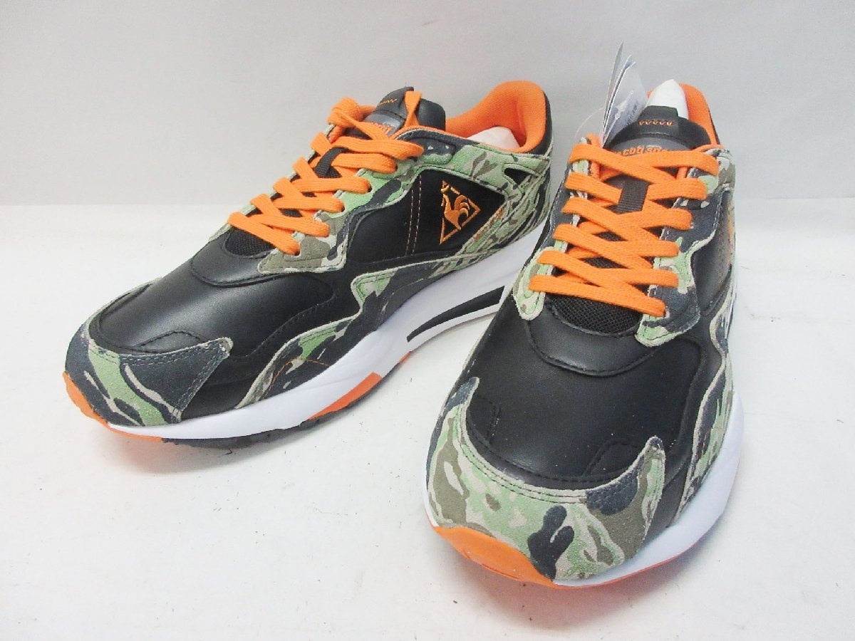 ▽1000円～未使用 ルコックスポルティフ le coq sportif LCS R888 LEA ATMOS エルシーエス PMT-221212 スニーカー 27㎝_画像2