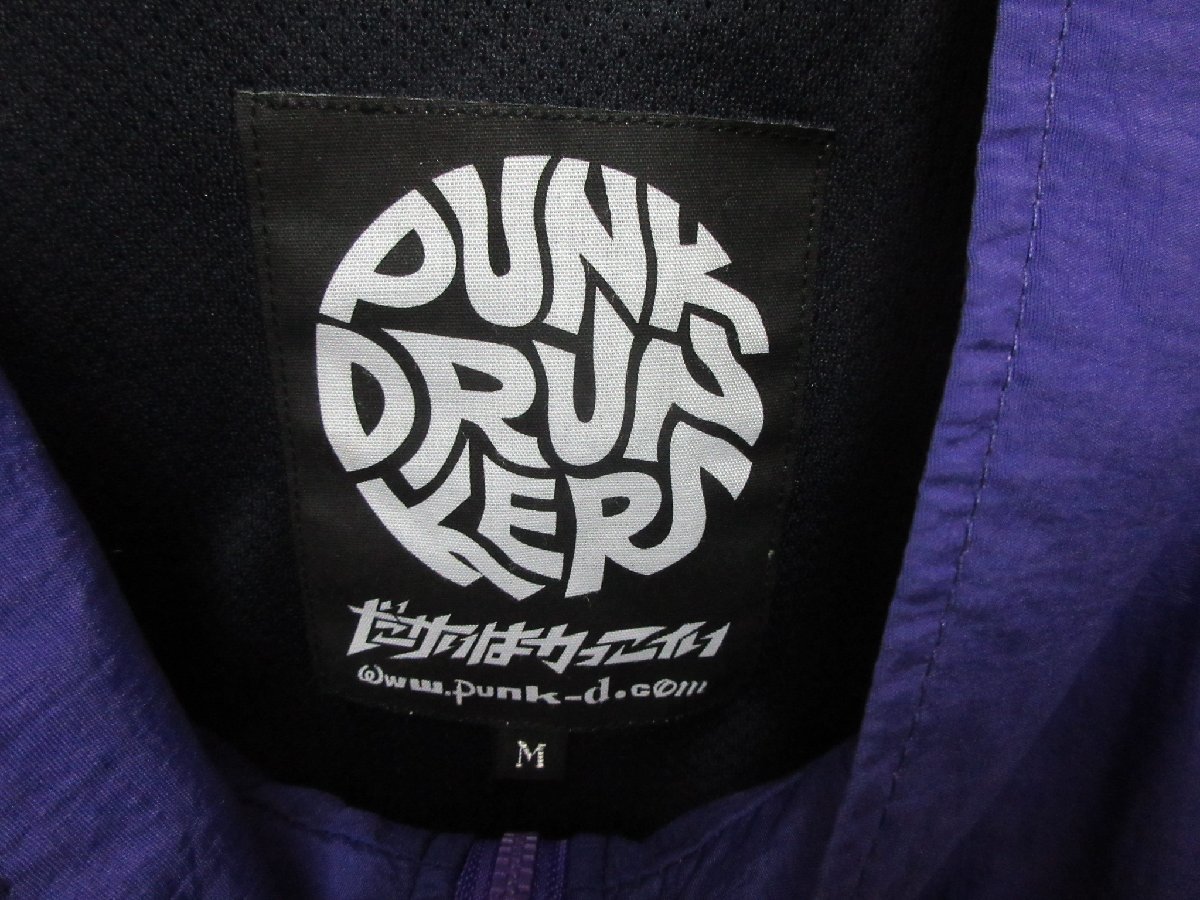 1000円～パンクドランカーズ　PUNK DRUNKERS　Mt.Fuji 世界遺産ナイロンジャケット　サイズM_画像2