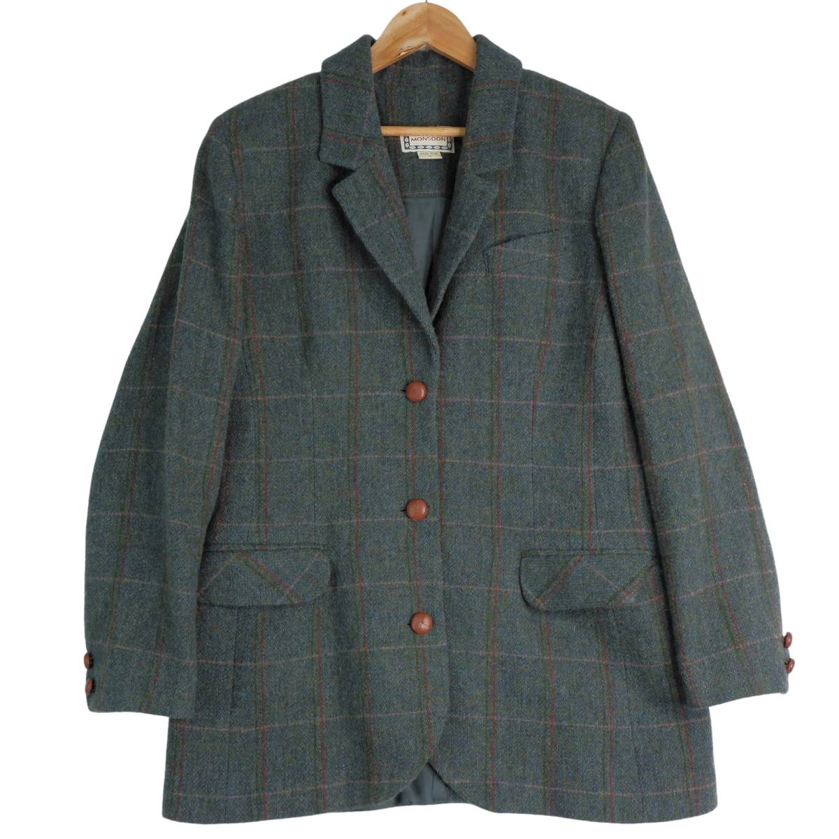 良品 英国製 MONSOON TROW MILL モンスーン スコットランド生地