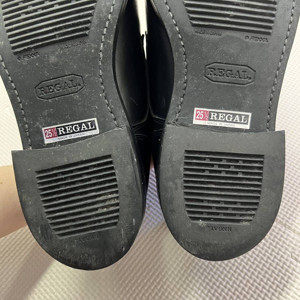REGAL ビジネスシューズ ブラック 25.5cm 黒　レザーシューズ 革靴 リーガル　メイドインジャパン_画像10