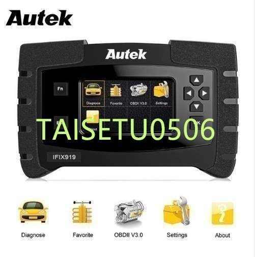 故障診断機 Autek IFIX-919 OBD2 スキャナーフルシステム ABS エアバッグ SAS イモビライザーリセット 自動車スキャナー_画像1