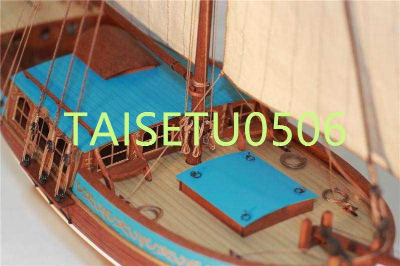 *Nidale model scale 1/24 high class yacht Sweden 1770 yacht model kit *