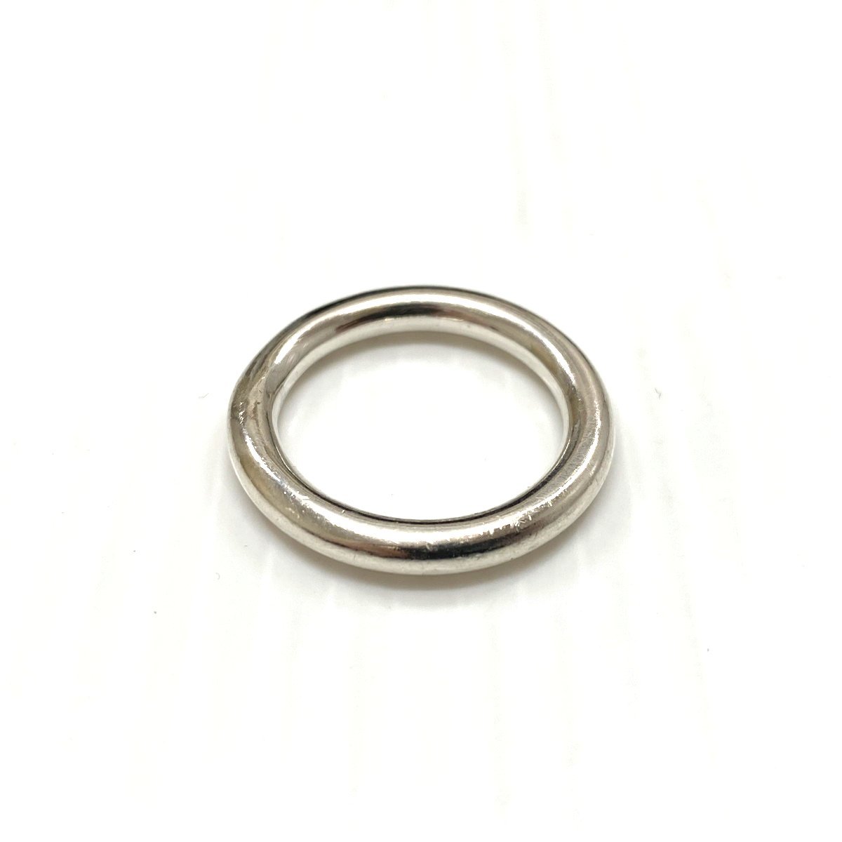 【約24号】JIL SANDER ジルサンダー CLASSIC RING クラシックリング L シルバー 925 指輪 _画像3