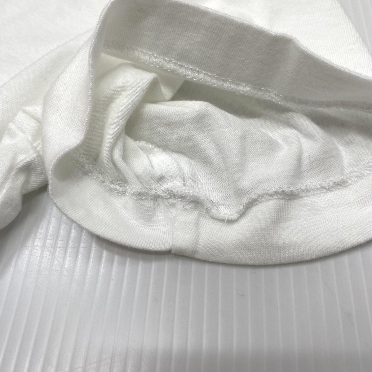 美品 / COMME des GARCONS コムデギャルソン 半袖Tシャツ S ホワイト 白 ロゴ レディース トップス_画像5