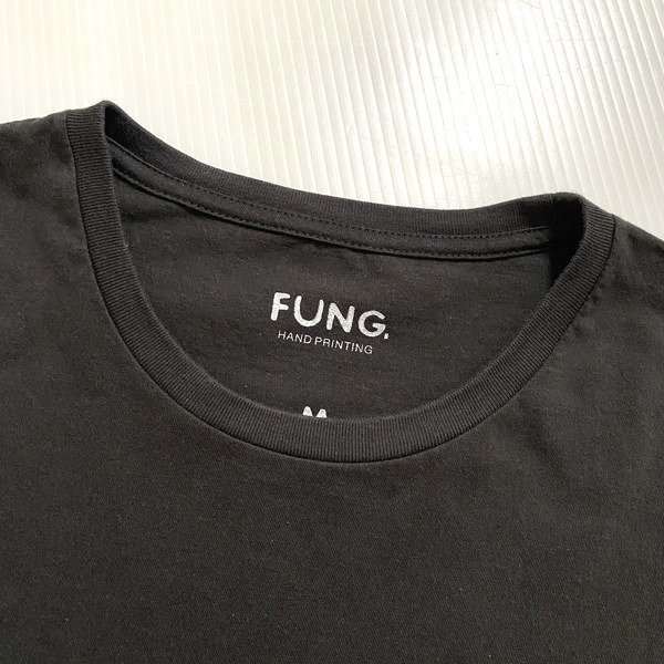 メンズ M / FUNG ファング 半袖Tシャツ チャコールグレー LA_画像3