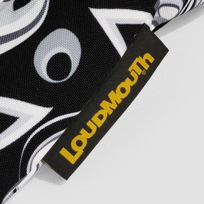 【当店限定販売特注モデル】Loudmouth ラウドマウス ユーティリティ用ヘッドカバー シャガデリックシルバー LM-HC0011/UT 772991(202) 新品_画像3