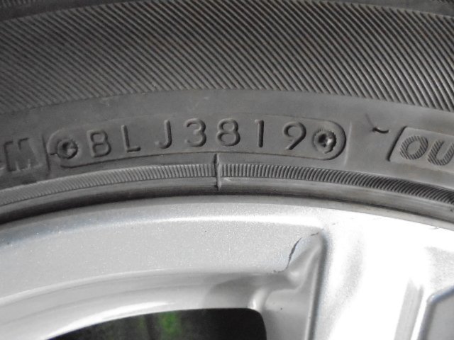 5ER701AE13) 送料無料 215/50R17 ブリヂストン REGNO GRVⅡ 夏タイヤ+スバル純正 17インチホイール4本セット 2019年製 エクシーガ_画像5